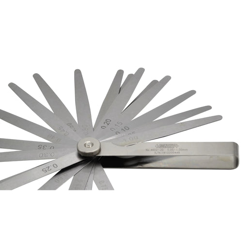 INSIZE MEASURING EQUIPMENT Insize Feeler Gauge 20pc Set 0.05-1mm Range Series 4602-20
