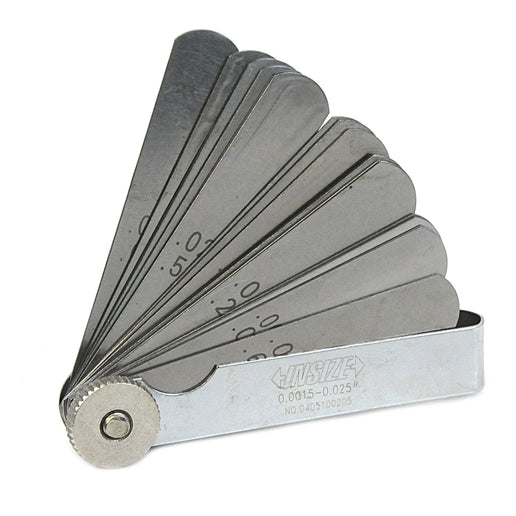INSIZE MEASURING EQUIPMENT Insize Feeler Gauge Set 0.0015"-0.025" Range Series 4613-261