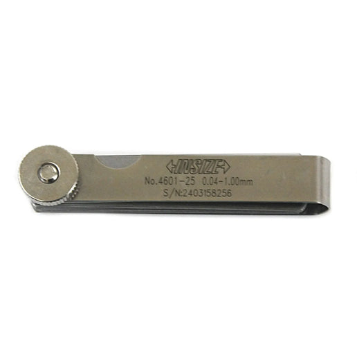 INSIZE MEASURING EQUIPMENT Insize Feeler Gauge Set 0.04-1mm Range Series 4601-25