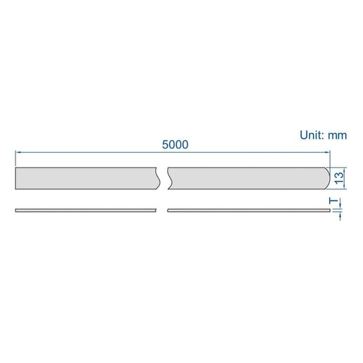 INSIZE Measuring Equipment Insize Feeler Gauge Tape 0.35mm Range Series 4621-35