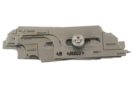 INSIZE Measuring Equipment Insize Fillet Weld Gauge Series 4836-1
