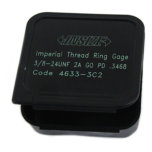 INSIZE Measuring Equipment Insize GO Thread Ring Gauge 3/8"-24 UNF Series - 4633-3C2