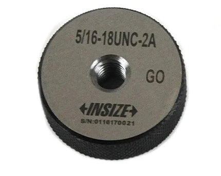 INSIZE MEASURING EQUIPMENT Insize GO Thread Ring Gauge 5/16-18 UNC 2A Series 4121-5D2