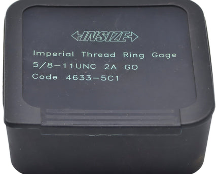 INSIZE Measuring Equipment Insize GO Thread Ring Gauge 5/8"-11 UNC Series - 4633-5C1