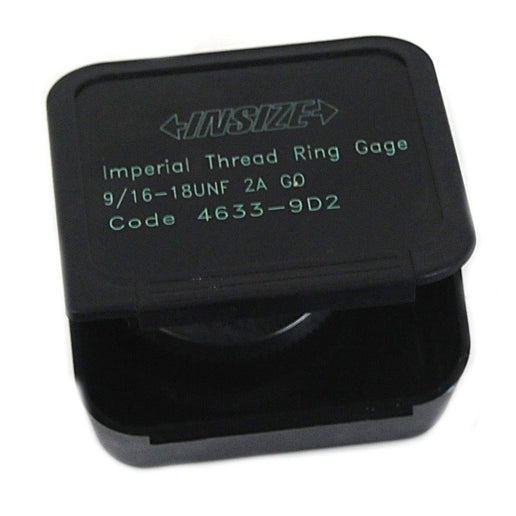 INSIZE Measuring Equipment Insize GO Thread Ring Gauge 9/16"-18 UNF Series - 4633-9D2