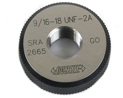 INSIZE Measuring Equipment Insize GO Thread Ring Gauge 9/16"-18 UNF Series - 4633-9D2