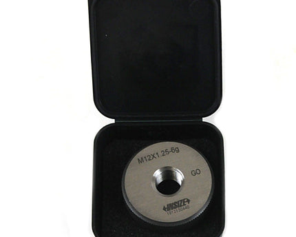 INSIZE Measuring Equipment Insize GO Thread Ring Gauge M12X1.25 Series 4129-12Q