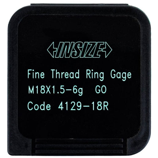 INSIZE Measuring Equipment Insize GO Thread Ring Gauge M18X1.5 Series 4129-18R