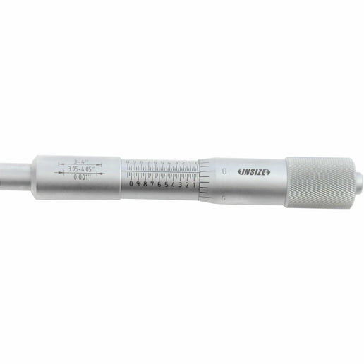 INSIZE Measuring Equipment Insize Groove Micrometer 3-4" Range Series 3287-4