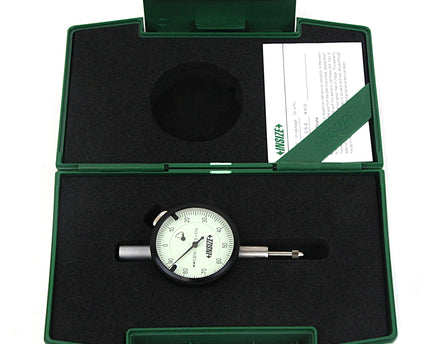 INSIZE Measuring Equipment Insize Imperial Compact Dial Indicator Range 0 - 0.1" Series 2304-01