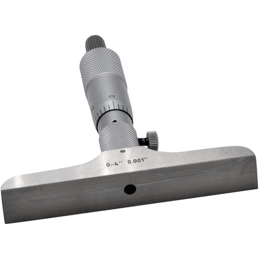 INSIZE Measuring Equipment Insize Imperial Depth Micrometer 0-4" Range Series 3240 - 4