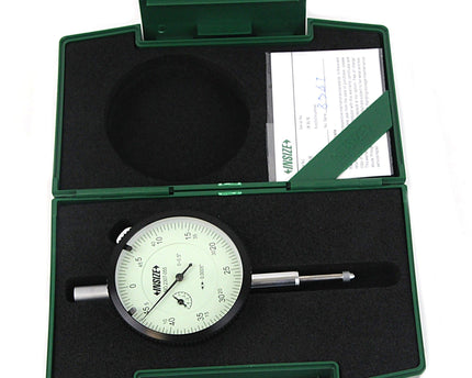 INSIZE Measuring Equipment Insize Imperial Lug Back Dial Indicator 0.5" Range Series 2307-055
