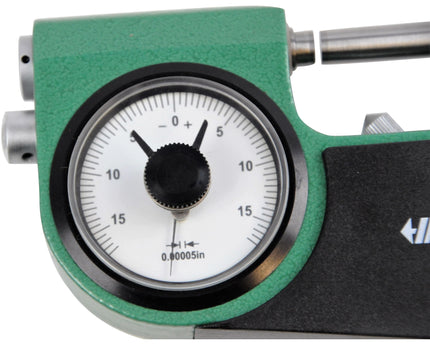 INSIZE Measuring Equipment Insize Indicating Micrometer with Support 0-1" Range Series 3332-1