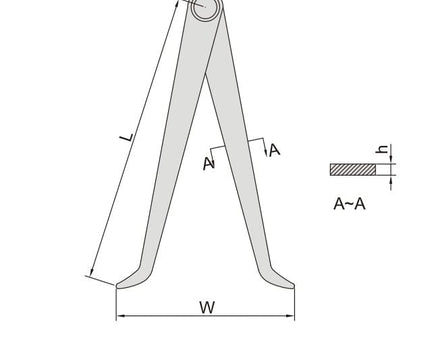 INSIZE Measuring Equipment Insize Inside Caliper 0-300mm Range Series 7240-300