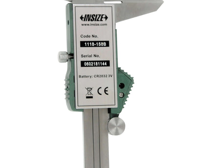 INSIZE Measuring Equipment INSIZE IP57 Waterproof Digital Caliper  0-150mm / 0-6" Range Series 1118-150B