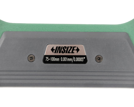 INSIZE Measuring Equipment Insize IP65 Digital Outside Micrometer 75-100mm / 3"-4" Range Series 3108-100A