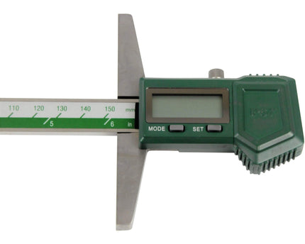 INSIZE Measuring Equipment Insize IP67 Digital Depth Gauge 0-150mm / 0-6" Range Series 1149-150