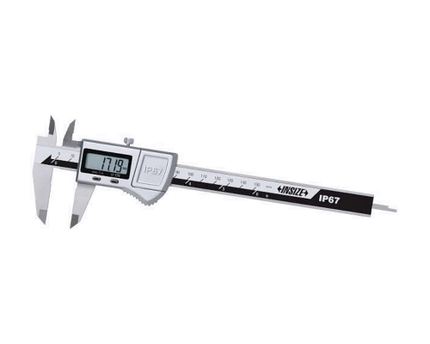 INSIZE Measuring Equipment Insize IP67 Waterproof Digital Caliper 0–200 mm / 0–8″ Series 1115-200