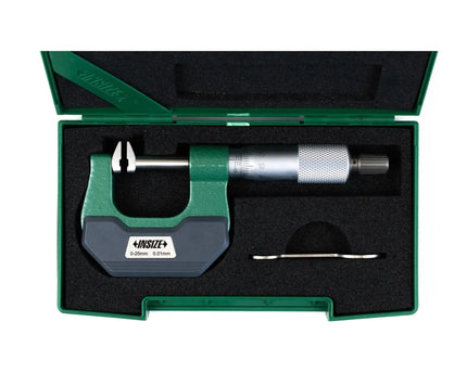 INSIZE MEASURING EQUIPMENT Insize Jaw Type Micrometer 0-25mm Range Series 3283-25A