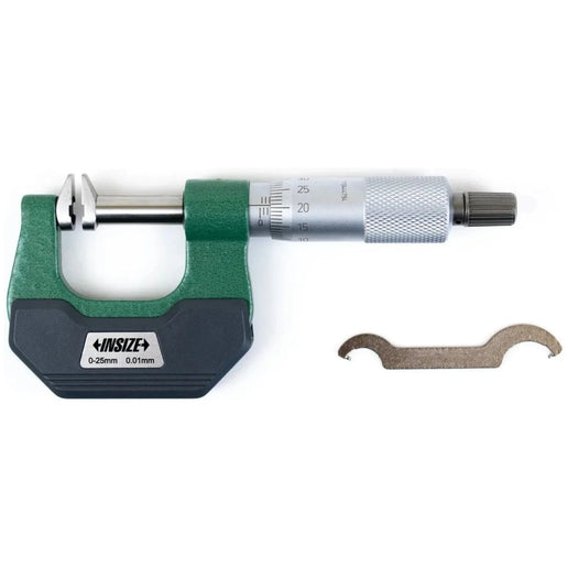 INSIZE MEASURING EQUIPMENT Insize Jaw Type Micrometer 0-25mm Range Series 3283-25A