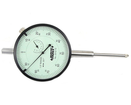 INSIZE Measuring Equipment Insize Large Face Dial Indicator Range Series 2312-15