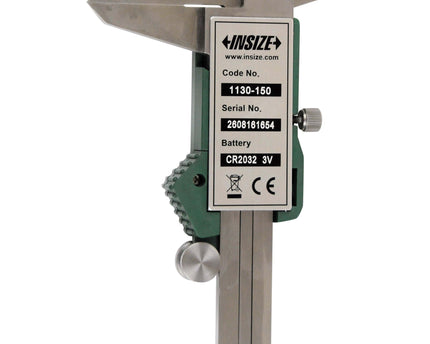 INSIZE Measuring Equipment Insize Left Hand Digital Caliper 0-150mm/0-6" Range Series 1130-150