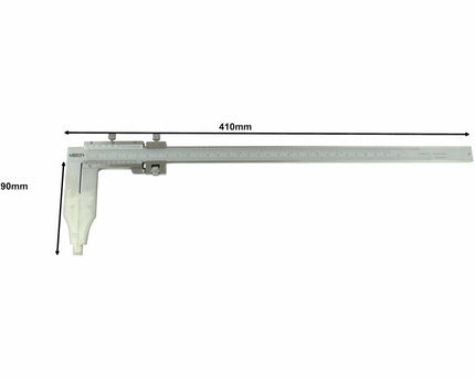 INSIZE Measuring Equipment Insize Long Jaw Vernier Caliper 0-300mm/0-12" Range Series 1215-392