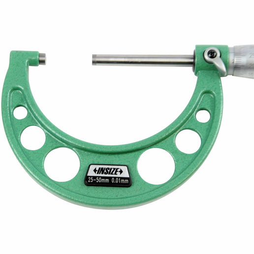 INSIZE Measuring Equipment Insize Long Spindle Outside Micrometer 25-50mm Range Series 3209-50