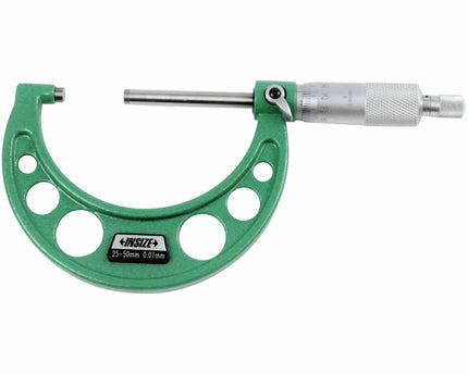 INSIZE Measuring Equipment Insize Long Spindle Outside Micrometer 25-50mm Range Series 3209-50