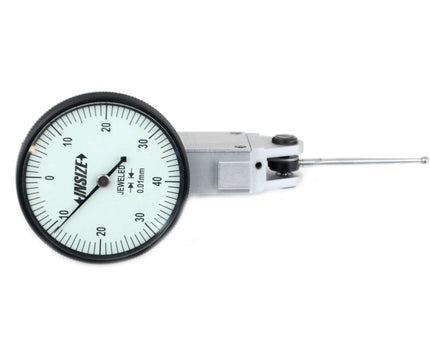 INSIZE Measuring Equipment Insize Long Stylus Dial Test Indicator 0.8mm x 0.01mm Range Series 2383-08A
