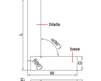 INSIZE Measuring Equipment Insize Machinist Square 100x70mm Range Series 4707-100