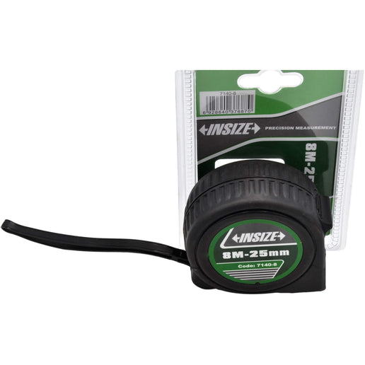 INSIZE Measuring Equipment Insize Metric 8M Tape Measure with Auto Retract Series 7140-8