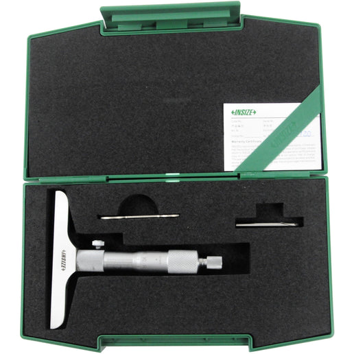 INSIZE Measuring Equipment Insize Metric Depth Micrometer 0-25MM Range Series 3240-25