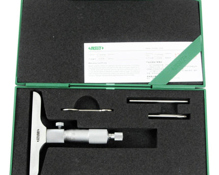 INSIZE Measuring Equipment Insize Metric Depth Micrometer 0-50mm Range Series 3240 - 50