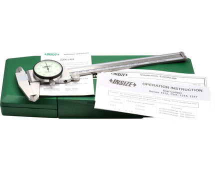 INSIZE Measuring Equipment INSIZE Metric Dial Caliper  0-150mm Range Series 1311-150A