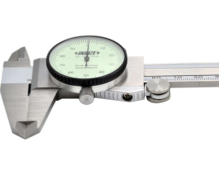 INSIZE Measuring Equipment INSIZE Metric Dial Caliper  0-150mm Range Series 1311-150A