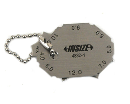 INSIZE Measuring Equipment Insize Metric Fillet Weld Gauge Series 4832-1