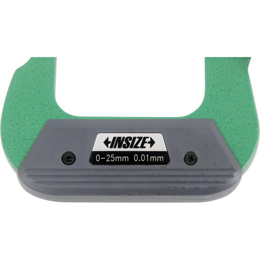 INSIZE Measuring Equipment Insize Metric Outside Blade Micrometer 0-25mm Range Series 3232-25BA