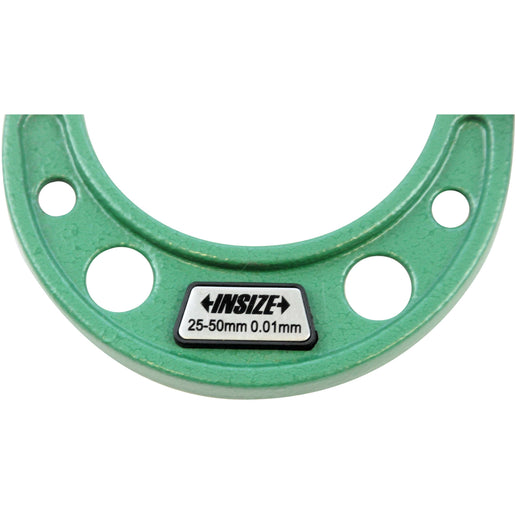 INSIZE Measuring Equipment Insize Metric Outside Micrometer 25-50mm Range Series 3203-50FA