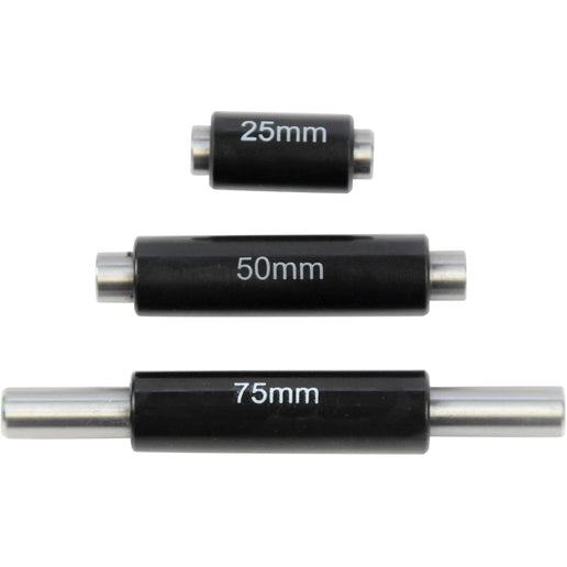 INSIZE Measuring Equipment Insize Metric Outside Micrometer Set 0-100mm Range Series 3203-1004A