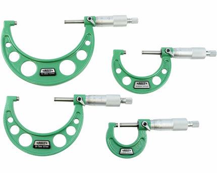 INSIZE Measuring Equipment Insize Metric Outside Micrometer Set 150-300mm Range Series 3203-3006A