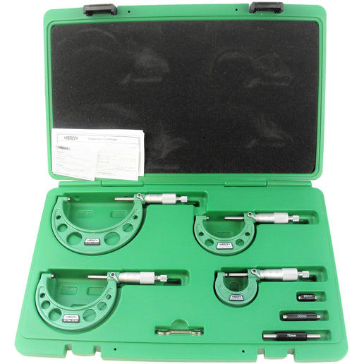 INSIZE Measuring Equipment Insize Metric Outside Micrometer Set 150-300mm Range Series 3203-3006A