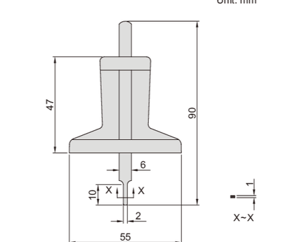 INSIZE MEASURING EQUIPMENT Insize Mini Vernier Depth Gauge 0-30mm Range Series 1244-30