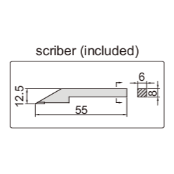 INSIZE Measuring Equipment Insize Mini Vernier Height Gauge 0-200mm / 0-8" Range Series 1253-200