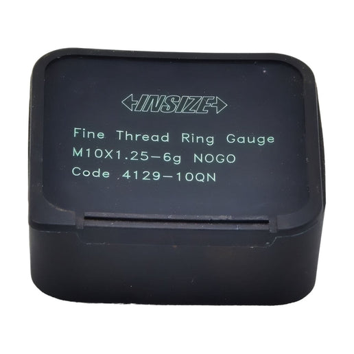 INSIZE Measuring Equipment Insize NOGO Thread Ring Gauge M10X1.25 Series 4129-10QN