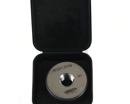 INSIZE Measuring Equipment Insize NOGO Thread Ring Gauge M12X1.25 Series 4129-12QN
