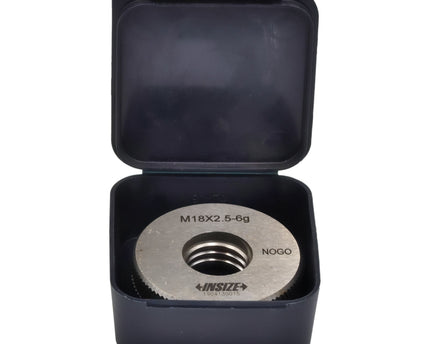 INSIZE Measuring Equipment Insize NOGO Thread Ring Gauge M18X2.5 Series 4120-18N