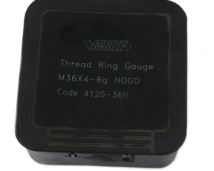 INSIZE Measuring Equipment Insize NOGO Thread Ring Gauge M36X4 Series 4120-36N