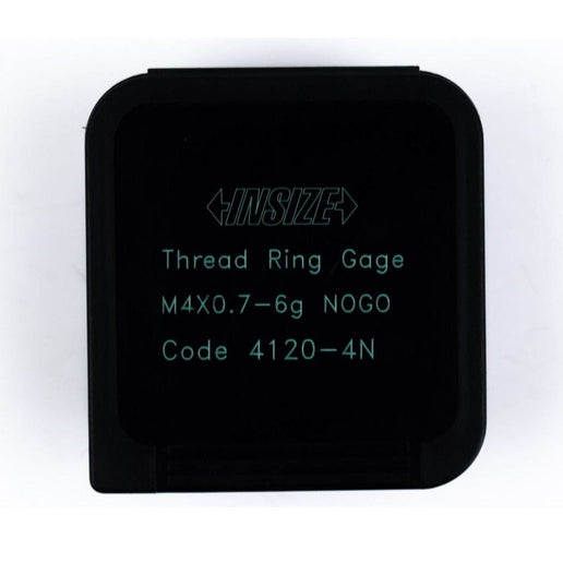 INSIZE Measuring Equipment Insize NOGO Thread Ring Gauge M4X07 Series 4120-4N