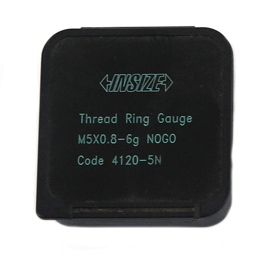 INSIZE Measuring Equipment Insize NOGO Thread Ring Gauge M5X0.8 Series 4120-5N